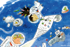 illustration des mots parleurs par jacques goldstyn