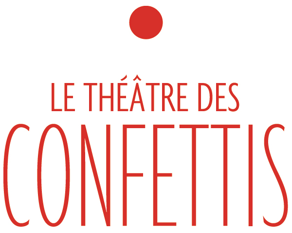 logo theatre confettis